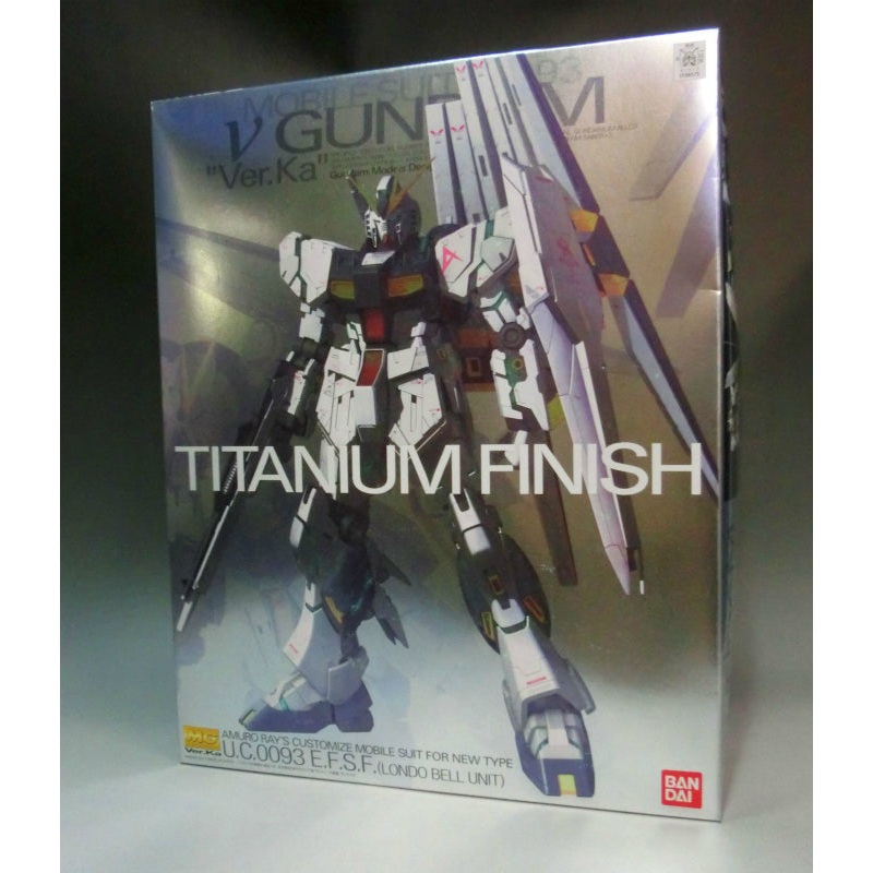MG RX-93  Gundam Ver.ka Titanium finish