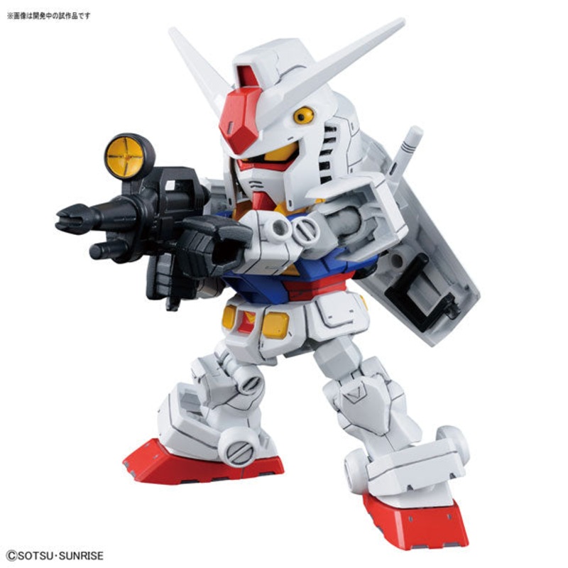 SD Gundam Cross Silhouette RX-78-2 Gundam & Cross Silhouette Flame Set