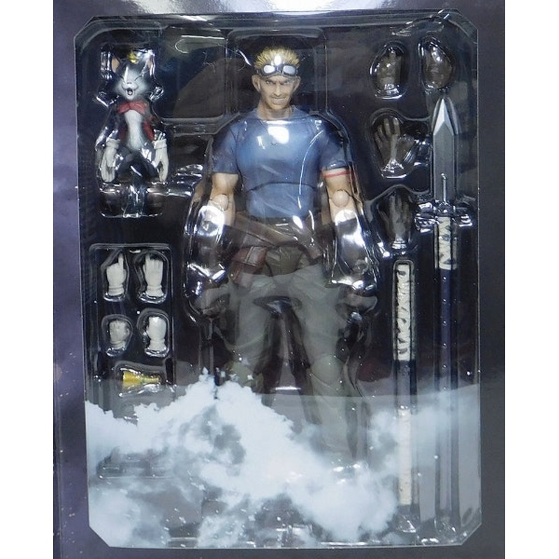 Play Arts Final Fantasy VII Advent Children Vol.9 Sid High Wind & Ket Sea