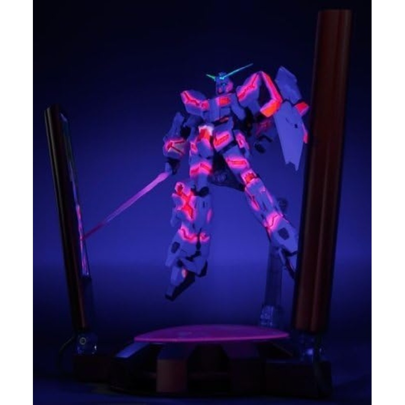 Robot Spirits -SIDE MS- Mobile Suit Gundam Unicorn – Unicorn Gundam (Psycho Frame Glowing Type) & GLOWING STAGE Set [Tamashii Web Exclusive]