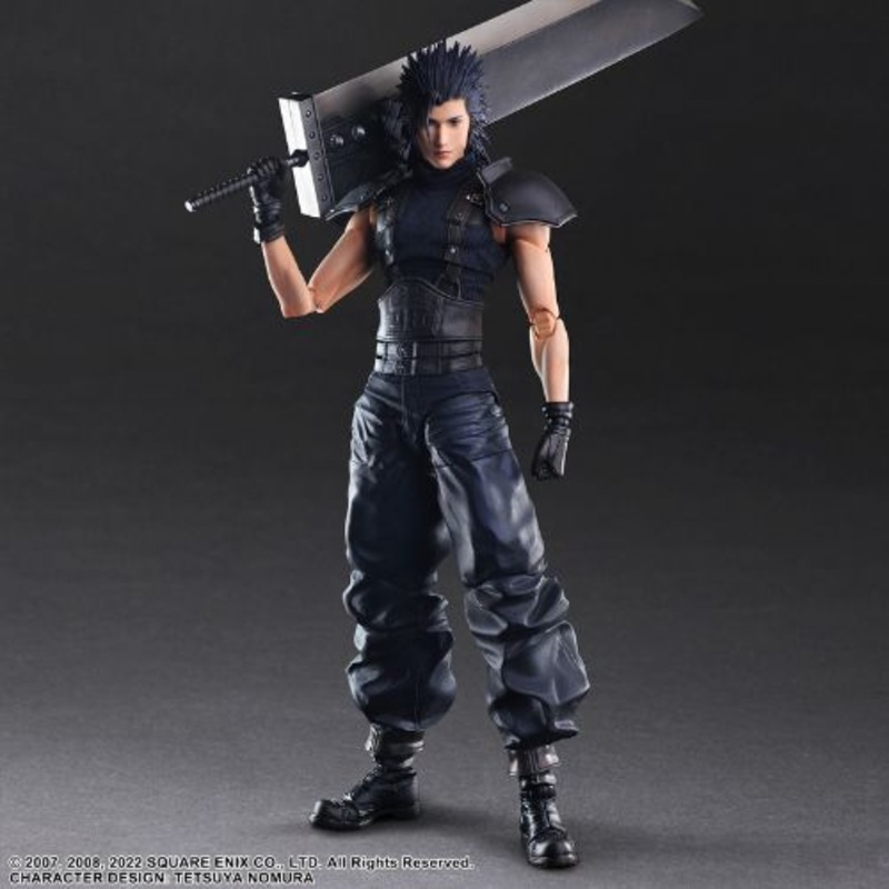 Crisis Core -Final Fantasy VII- Reunion Play Arts Kai Zack Fair Soldier Class 1st