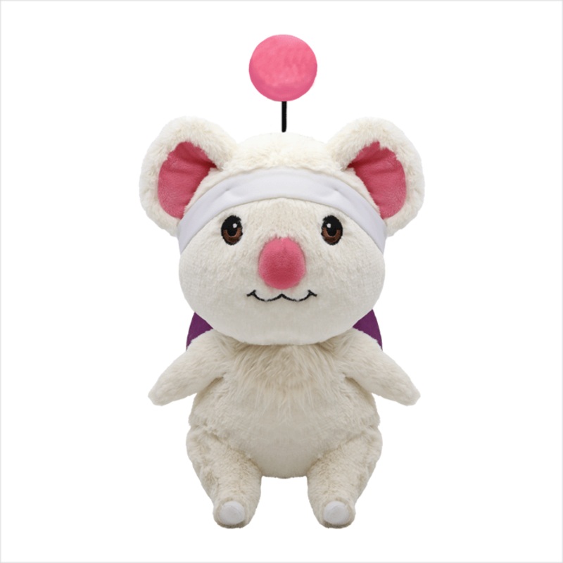 FINAL FANTASY  REMAKE Launch Commemorative Lottery Prize C Moogle Plush Toy