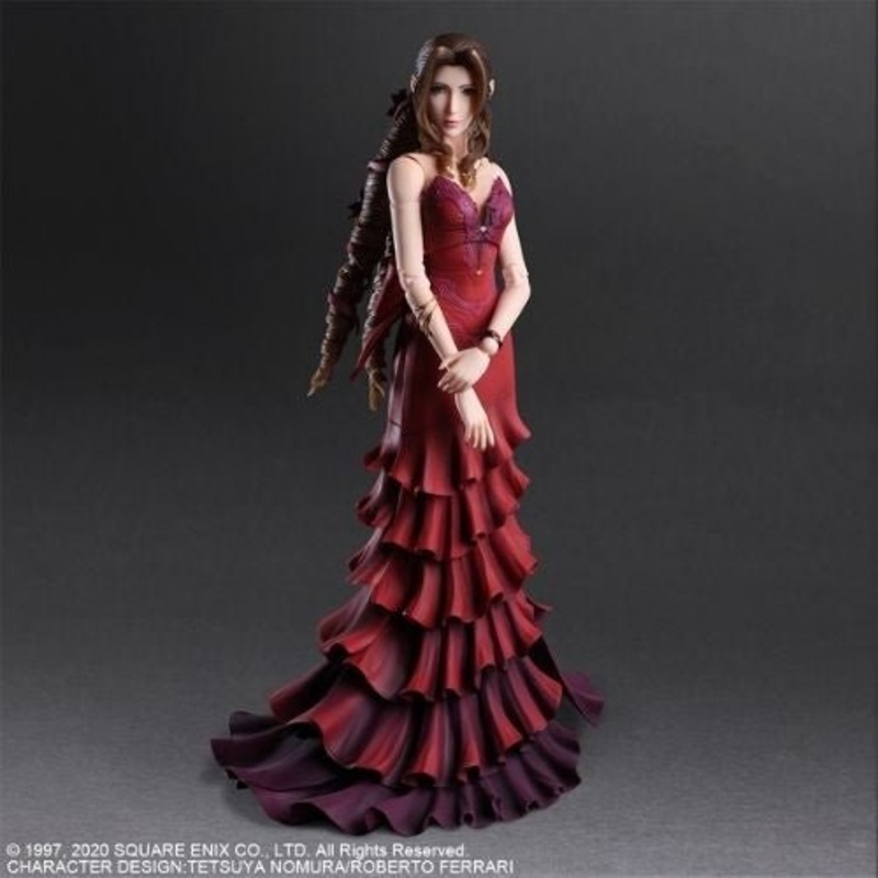 Final Fantasy VII Remake PLAY ARTS Kai Aerith Gainsborough -Dress Ver.-