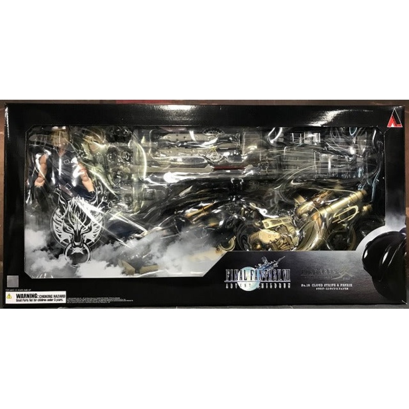 Play Arts Final Fantasy VII Advent Children No.10 Cloud Strife & Fenrir