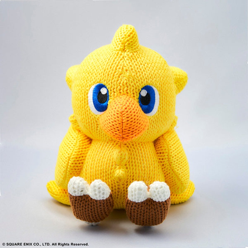 Resale”Final Fantasy” Knitted Plush Chocobo