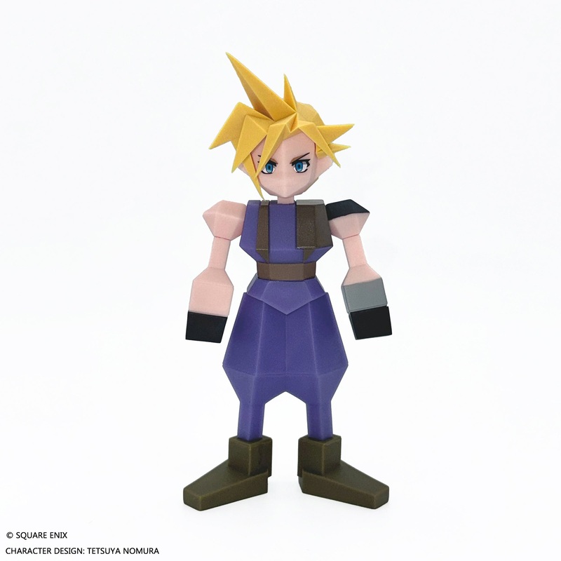 [Resale] “Final Fantasy VII” Polygon Soft Vinyl Figure Cloud Strife