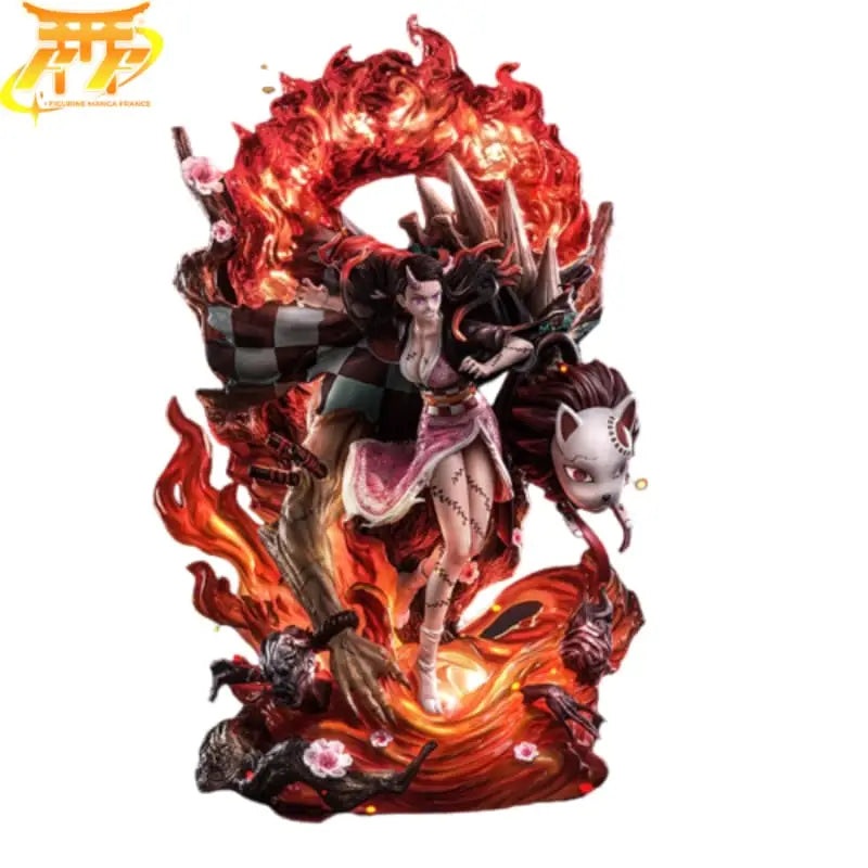 Nezuko “Bakketsu” LED Figure – Demon Slayer