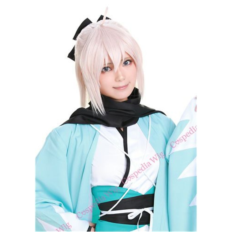 “Fate/Grand Order” Soji Okita style cosplay wig
