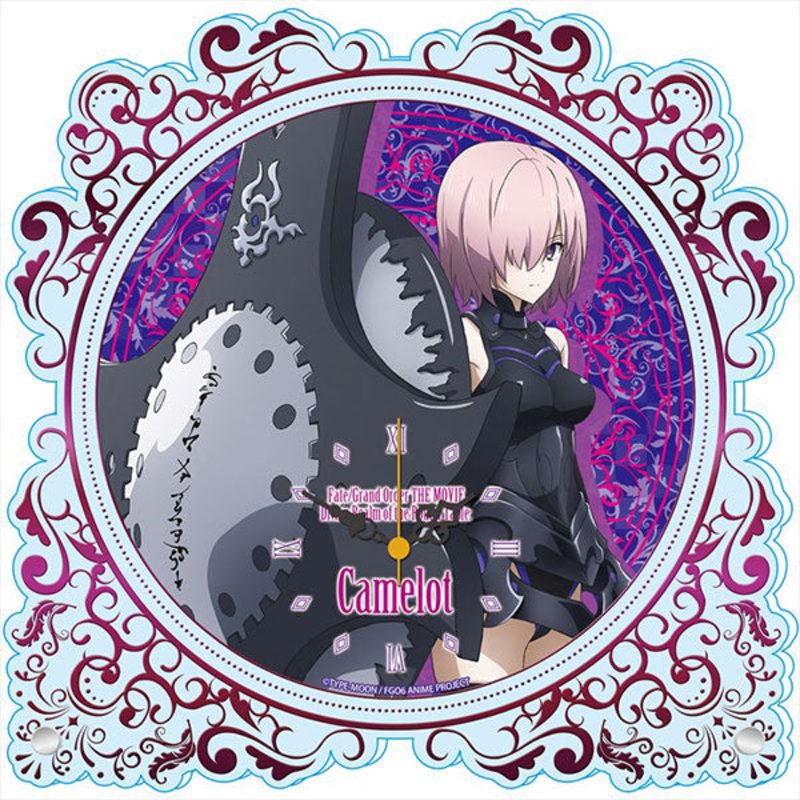 Movie Fate/Grand Order -Divine Realm of the Round Table: Camelot- Acrylic Table Clock Mash Kyrielight