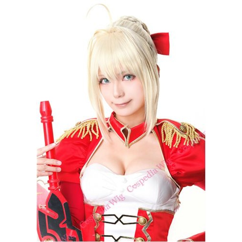 “Fate/Grand Order” Nero Claudius style cosplay wig