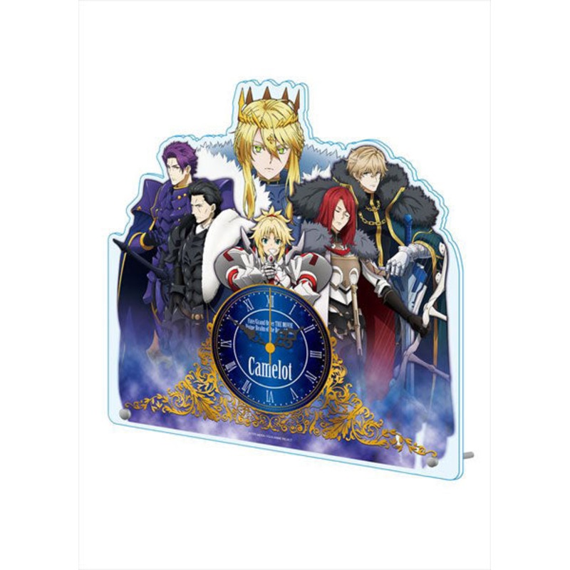Movie Fate/Grand Order -Divine Realm of the Round Table: Camelot- Acrylic Table Clock Knights of the Round Table