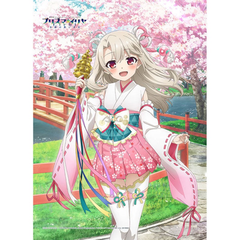 Movie “Movie Fate/Kaleid Liner Prisma Illya: Licht – The Nameless Girl” New Illustration B2 Wall Scroll (Illya / Shrine Maiden) Double Suede(Pre-order)