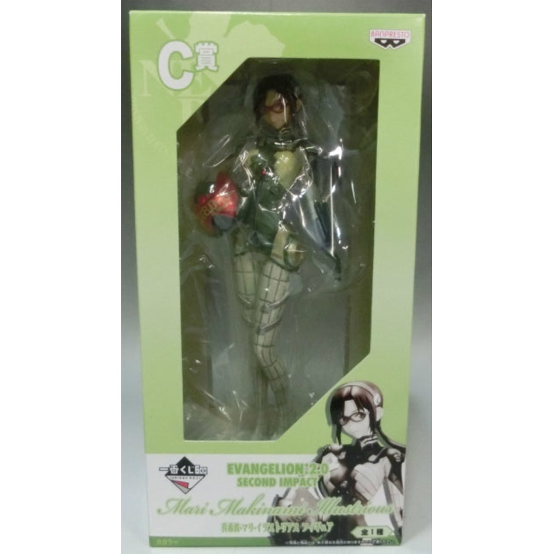 Ichiban Kuji Evangelion New Theatrical Version Second impact C Award Makinami / Mari Illustrious Lawson Limited Metallic Ver.