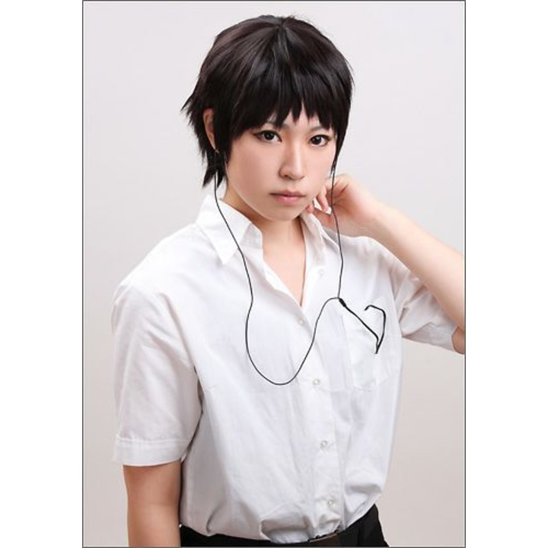 NEON GENESIS EVANGELION Shinji Ikari style cosplay wig
