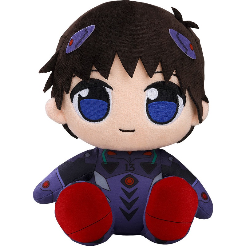 Rebuild of Evangelion Kuripan Plushie Ikari Shinji (Black Plugsuit)