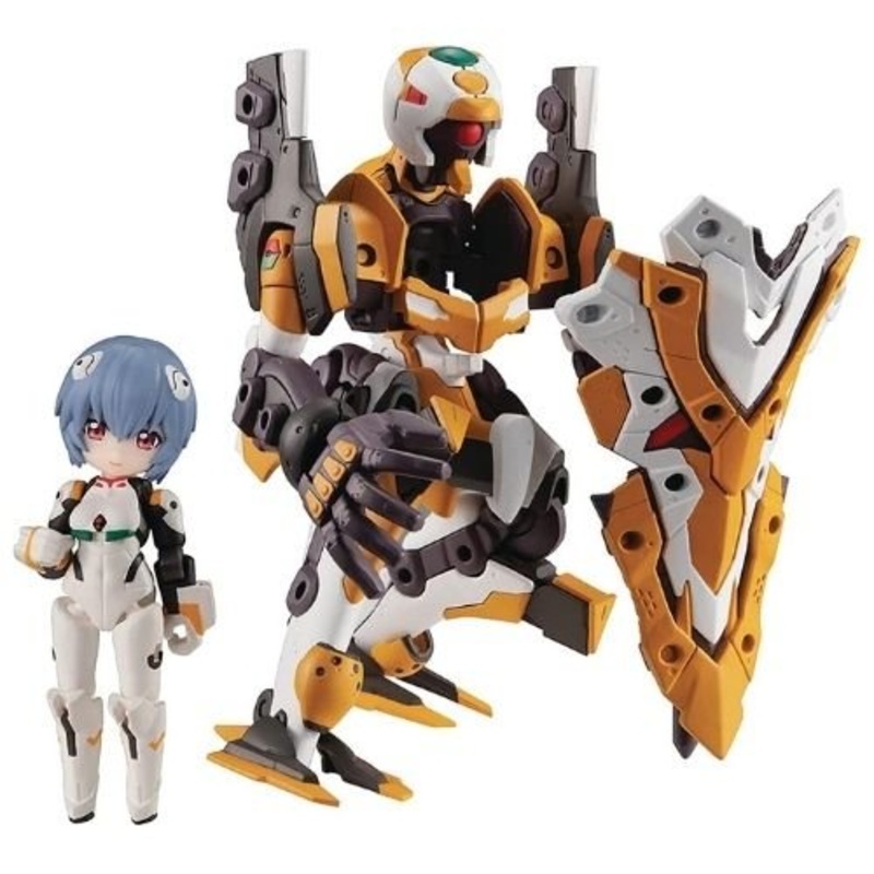 Desktop Army Rebuild of Evangelion Rei Ayanami & EVA Unit-00′