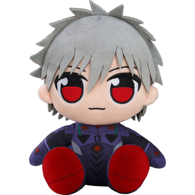 Rebuild of Evangelion Kuripan Plushie Nagisa Kaworu (Black Plugsuit)
