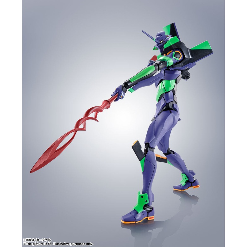 ResaleRobot Spirits SIDE EVA “Rebuild of Evangelion” EVA-01 + Spear of Cassius -Renewal Color Edition-