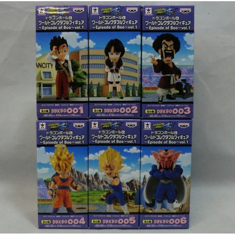 Dragon Ball Kai World Collectable Figure Episode of Boo vol.1 – set of 6