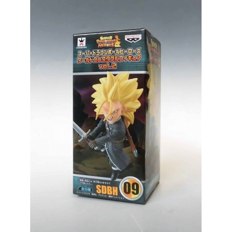 Super Dragon Ball Heroes Heroes World Collectable Figure Vol.2 SDBH09 Trunks: Zeno 38341