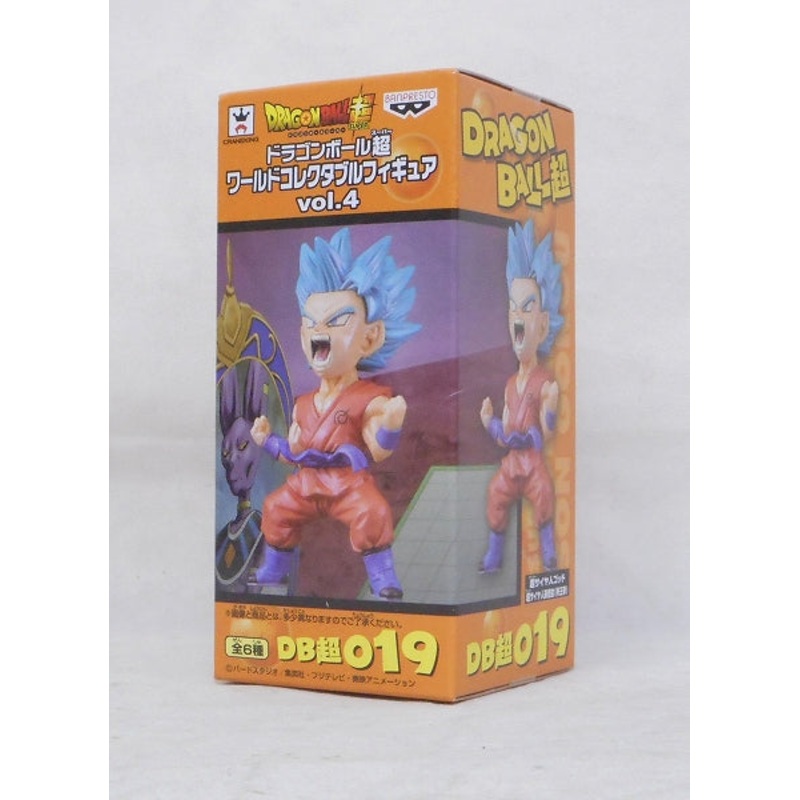 Dragon Ball Super World Collectable Figure Vol.4 Super Saiyan God Super Saiyan Son Goku (Kai Ken) DB Super 019 37225