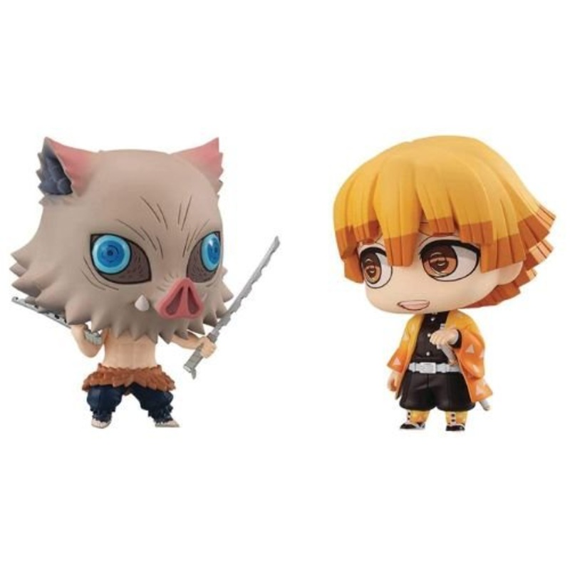 Chimi Mega Buddy Series! Demon Slayer: Kimetsu no Yaiba Zenitsu Agatsuma & Inosuke Hashibira Set