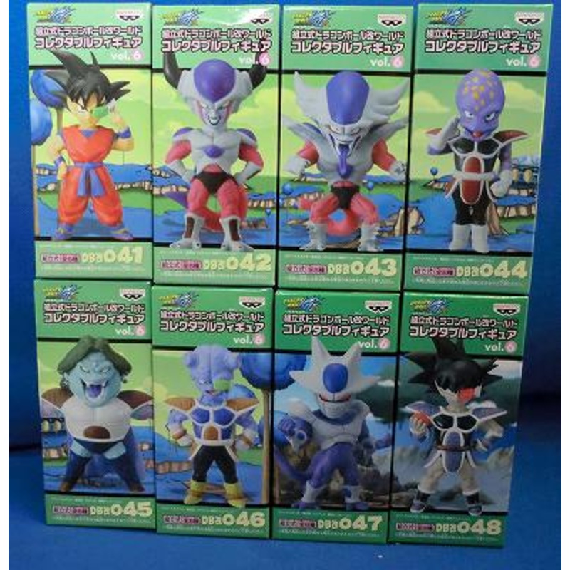 Dragon Ball Kai World Collectable Figure Vol.6 All 8 types set 46571