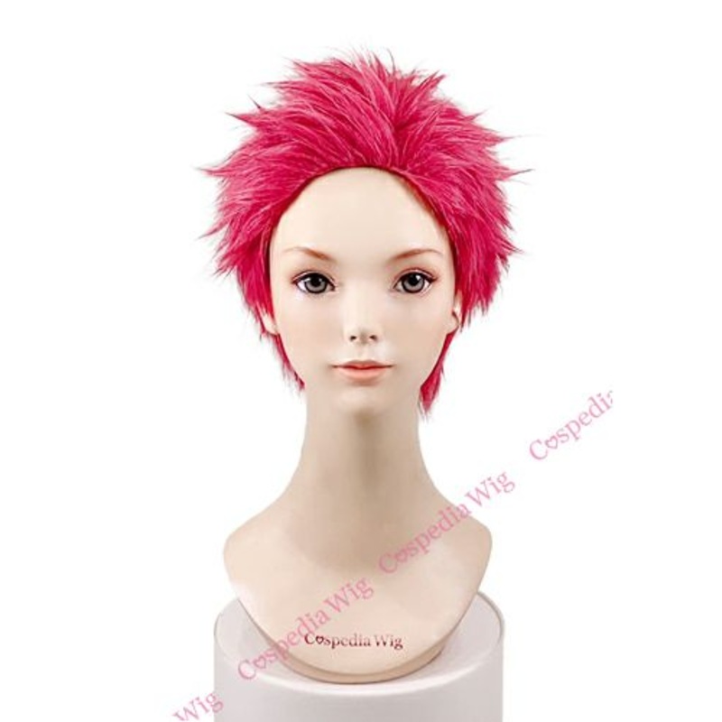 “Demon Slayer” Akaza style cosplay wig