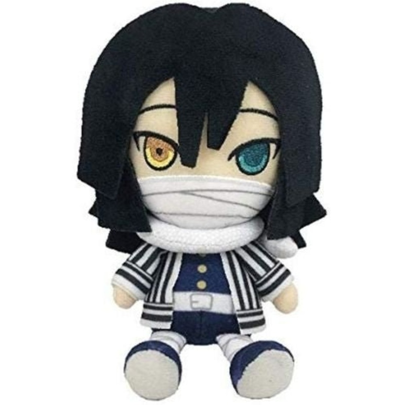 Demon Slayer: Kimetsu no Yaiba Chibi Plush Obanai Iguro