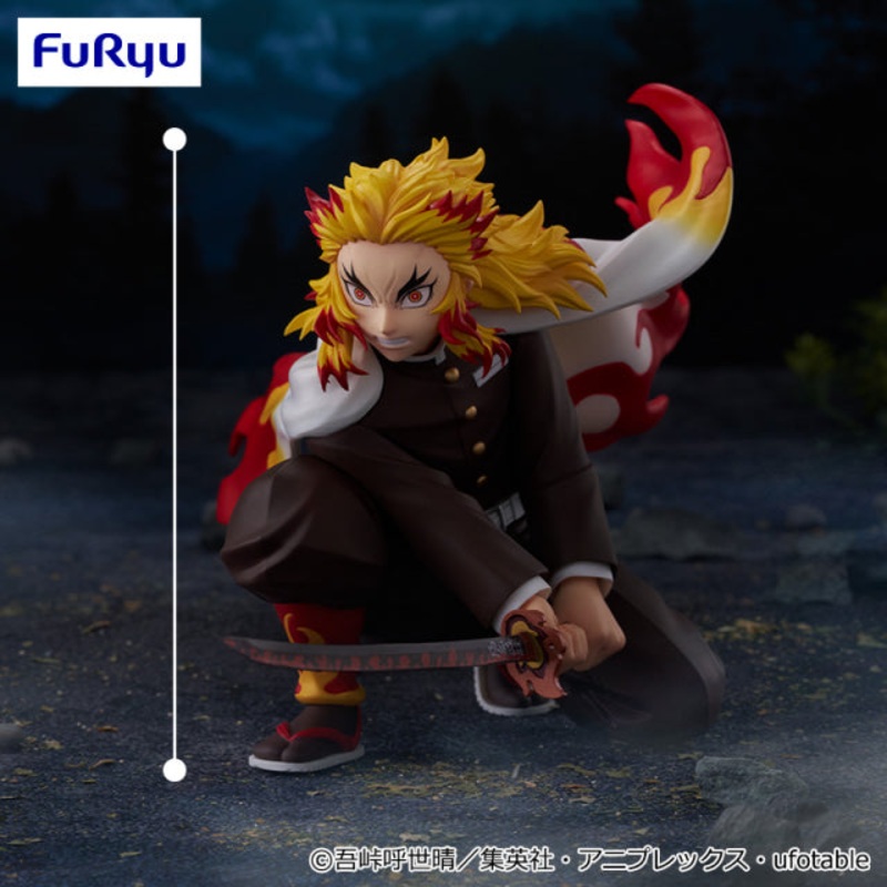 Demon Slayer: Kimetsu no Yaiba Noodle Stopper Figure – Kyojuro RengokuBattle Ver.