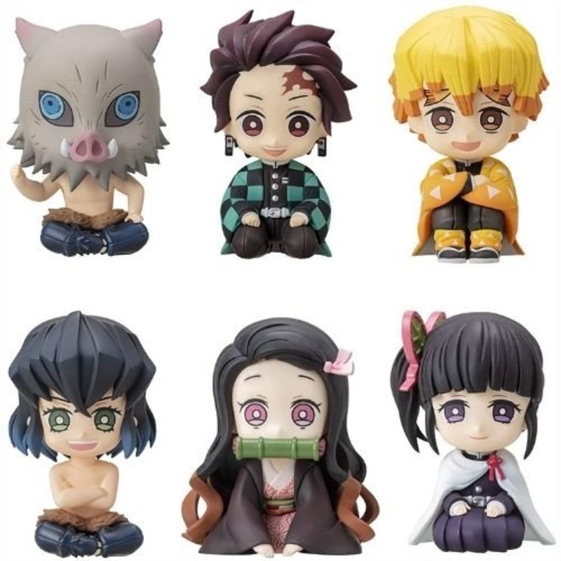 Demon Slayer: Kimetsu no Yaiba Sitting Mascot 6Pack BOX