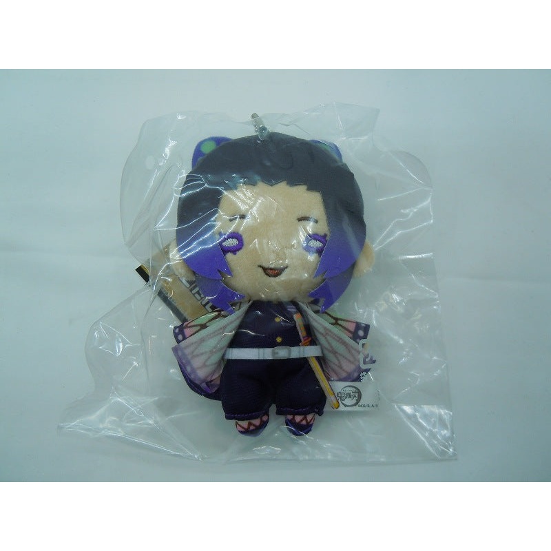 Takara Tomy Arts Nitotan Demon Slayer  Plush with Ball Chain Shinobu Phalaenopsis