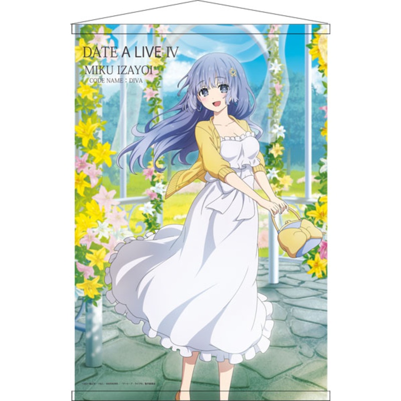 Date A Live IV B2 Wall Scroll Miku Izayoi