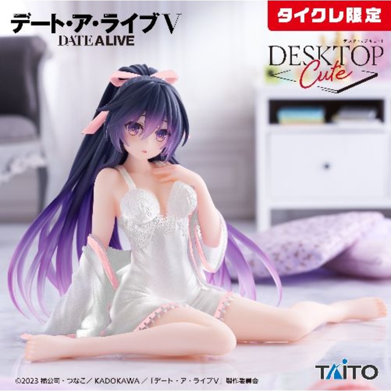 Date A Live V Desktop Cute Figure Tohka Yatogami – Nightwear Ver. Renewal (Taito Crane Limited Ver.)