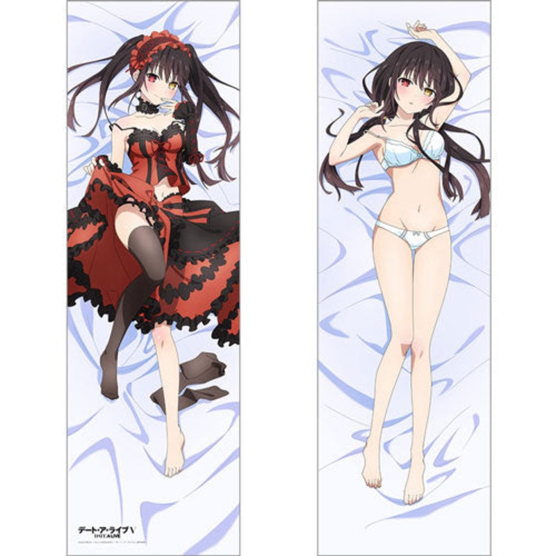 Date A Live V New Illustration Hugging Pillow Cover (Kurumi Tokisaki) Smooth