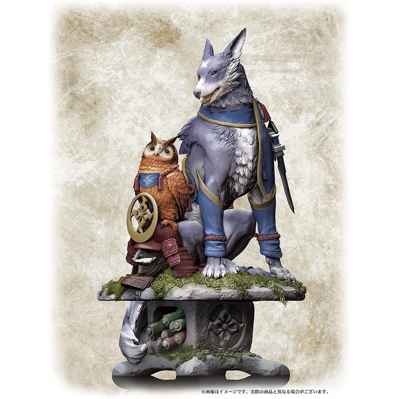 CAPCOM Figure Builder Creator’s Model – Monster Hunter Rise Otomo Garuku (Palamute) Figure