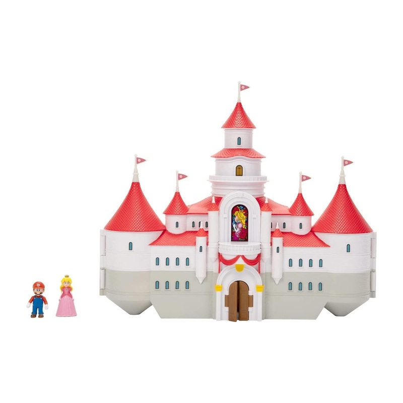 Jakks – The Super Mario Brothers Movie DX Playset Peach Castle