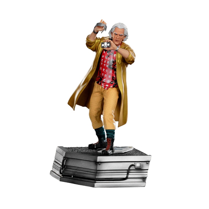 Back To The Future II – Doc Brown Art Scale 1/10 Statue By Iron Studios
