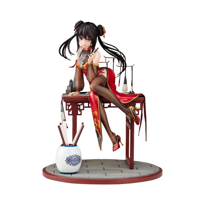 Date A Live Kurumi Tokisaki Calligraphic Beauty Version 1/7 Scale Statue by Kadokawa Collection