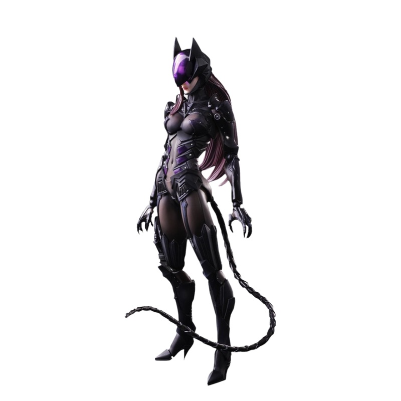 DC Comics Catwoman Variant Play Arts Kai Action Figure Tetsuya Nomura by Square Enix