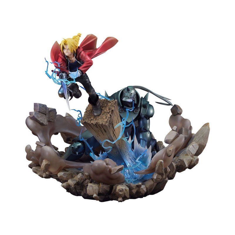 Full Metal Alchemist Edward Elric & Alphonse Elric Statue