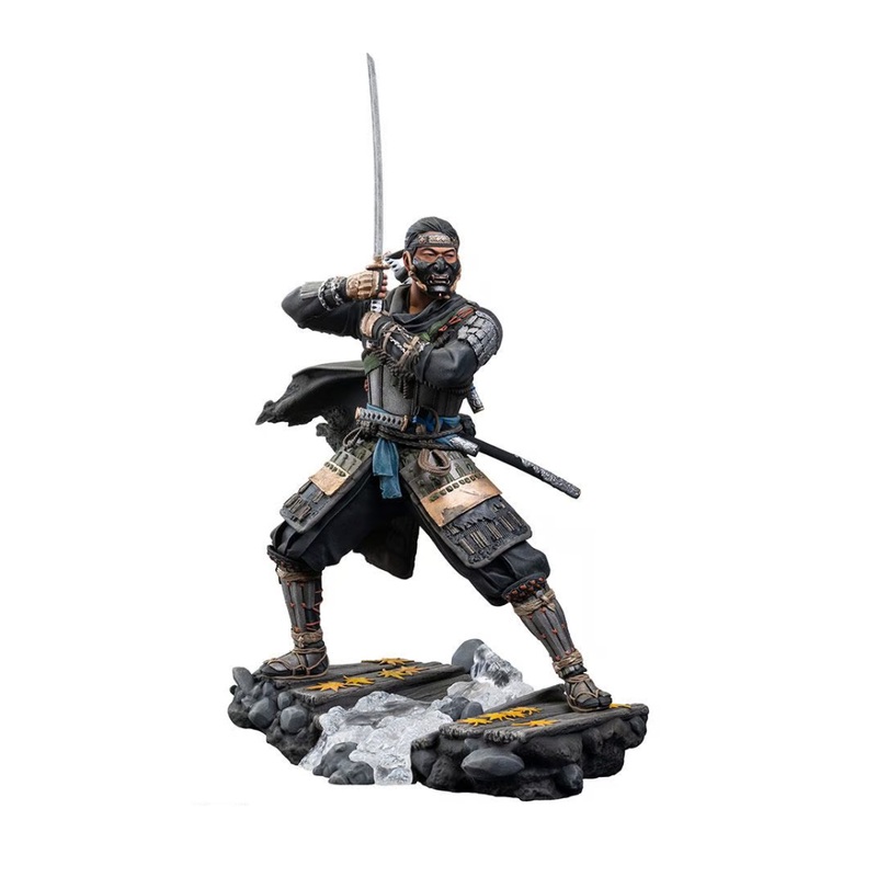 Ghost Of Tsushima Jin Sakai Exclusive  1/18 Scale Polystone Statue by Level 52 Studios