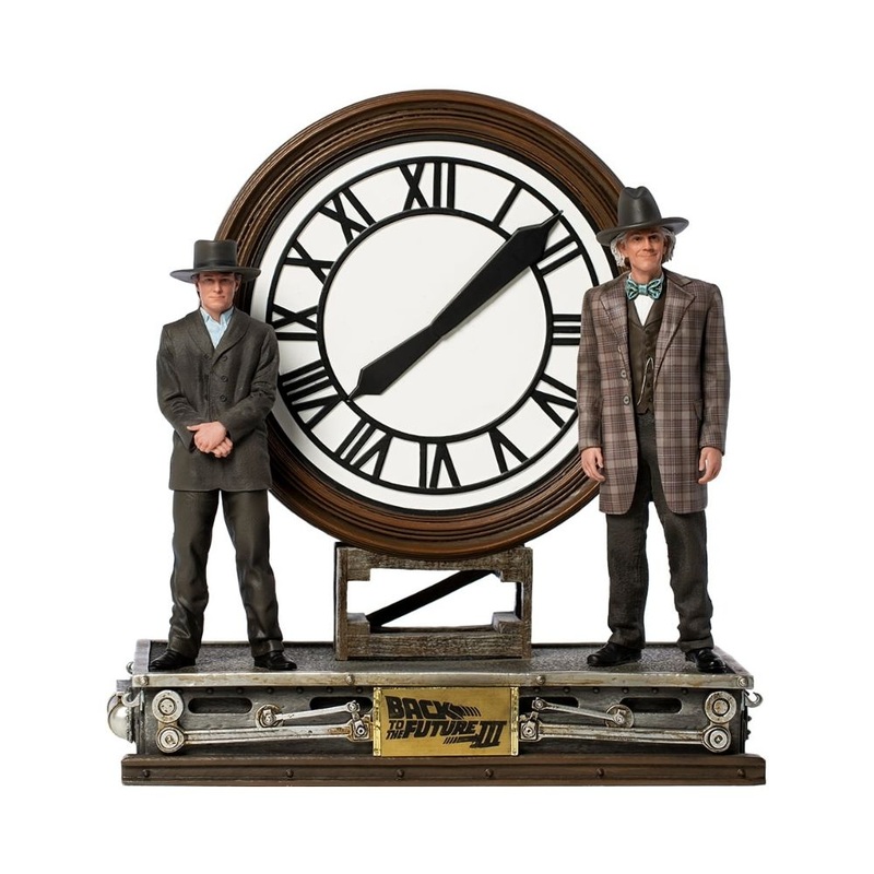 Iron Studios : Back to the Future – Marty and Doc