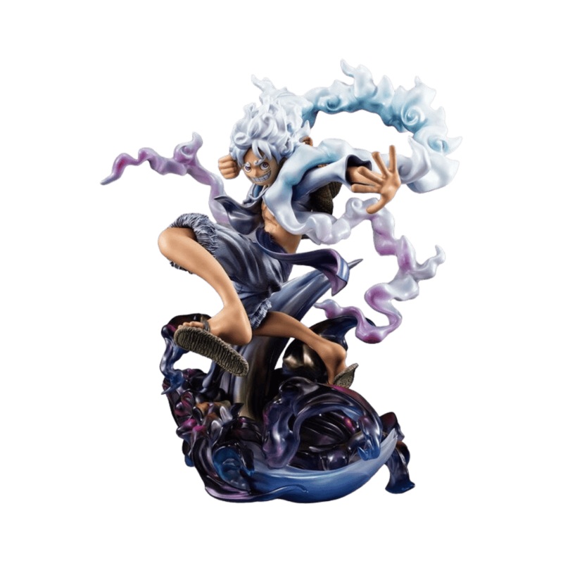 One Piece Monkey D. Luffy 5th Gear “Luffy Nika” Portrait Of Pirates Maximum Statue By Megahouse