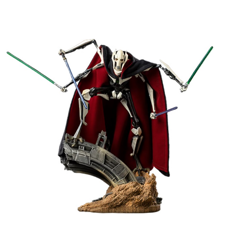 Star Wars General Grievous Deluxe 1/10 BDS Art Scale Statue by Iron Studios