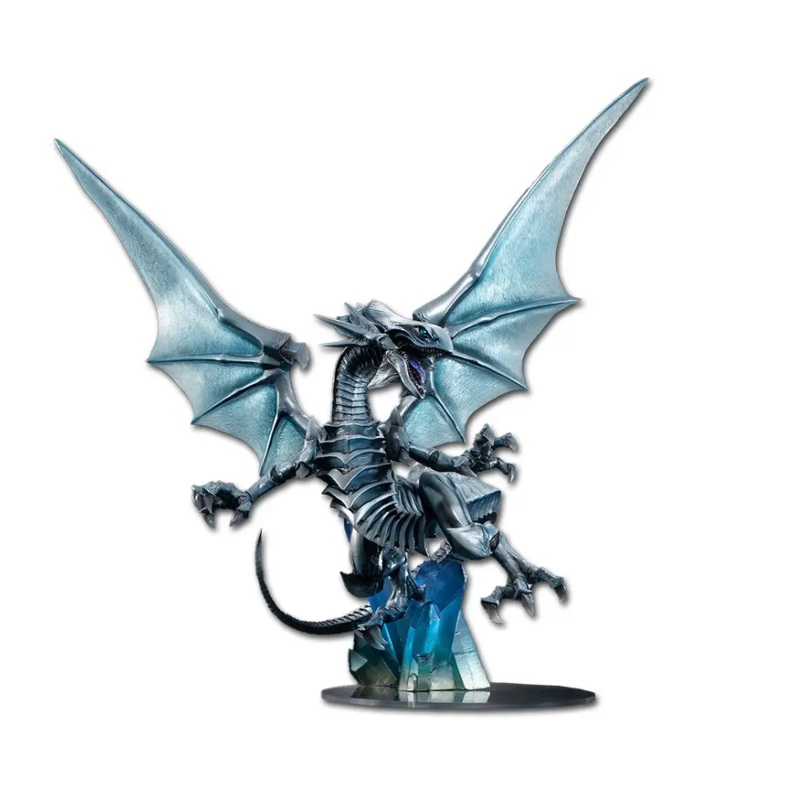 Yu-Gi-Oh ! Duel Monsters  Blue Eyes White Dragon Holographic Edition Art Works Monster Statue by Megahouse