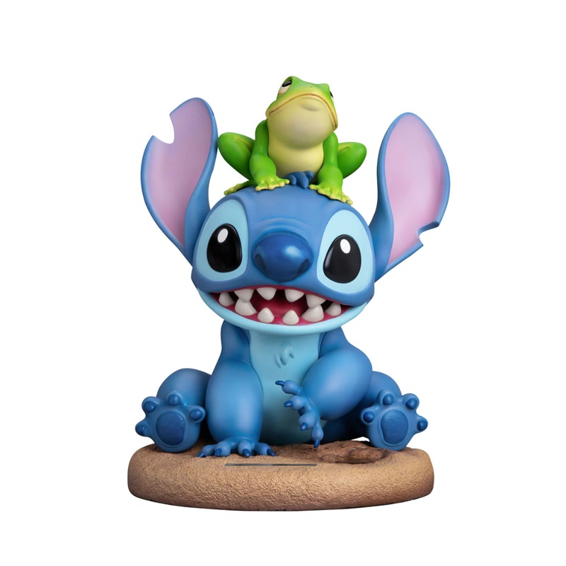 Disney 100Th Master Craft Statue Stitch With Frog by Beast Kingdom