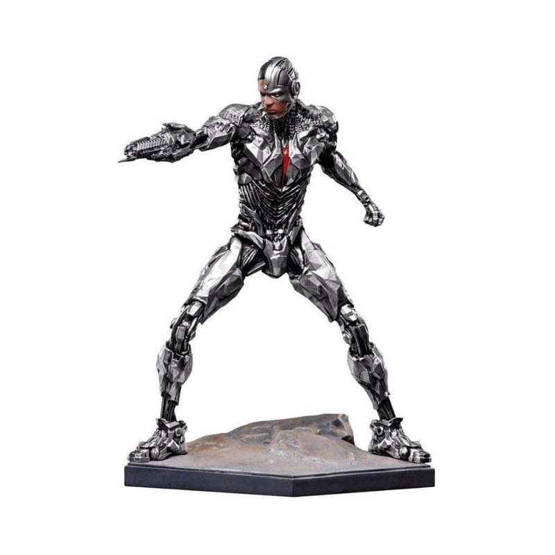 Iron Studios : Cyborg Art Scale 1/10 – Justice League