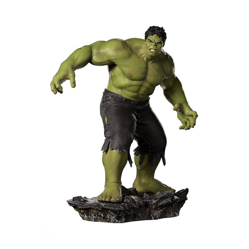 THE INFINITY SAGA HULK BATTLE OF NY BDS ART SCALE 1/10 Figure By Iron Studios