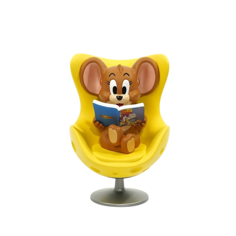 Tom and Jerry: Jerry’s Reading Time Statue By SOAP STUDIO